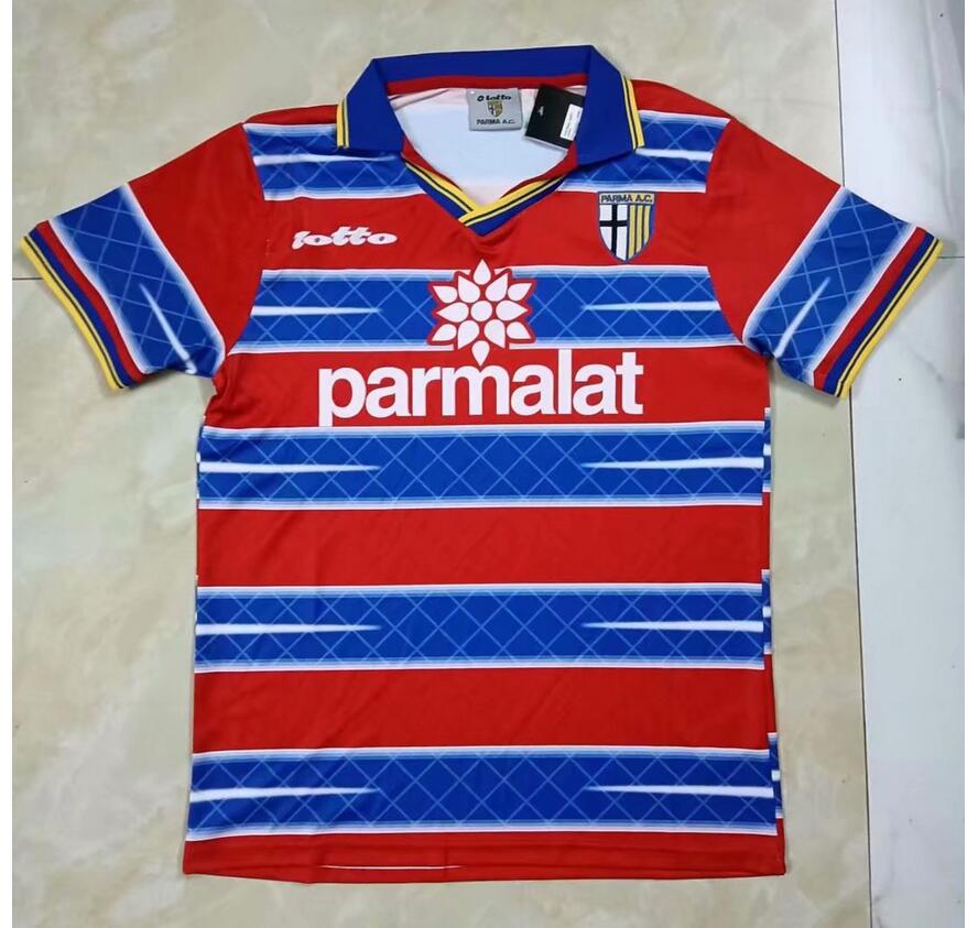 1998-99 Parma Calcio Retro Away Kit Soccer Jersey